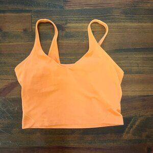 lululemon athletica Orange Align tank